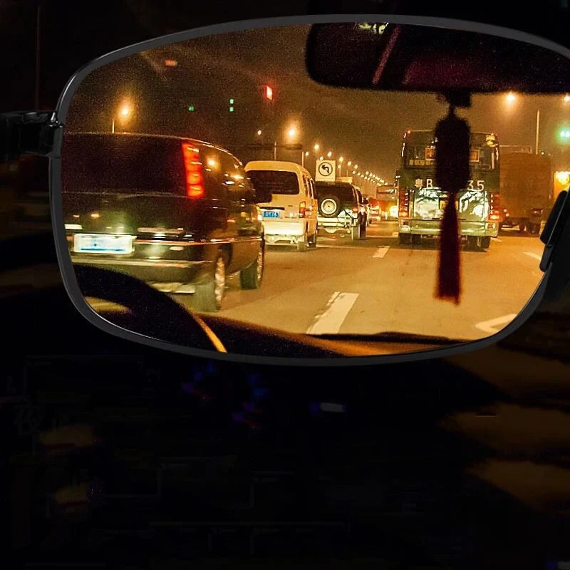 Night Driving Glasses Driver Goggles Night Vision Sunglasses Unisex Sun Glasses UV Protection Eye W 3