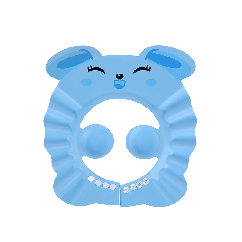 Adjustable Hair Wash Hat For Kids Baby Shower Soft Cap Bathing Shower Protect Head Cover Ear Protec 5