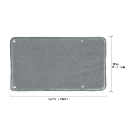 Thermostatic Heating Blanket, USB Hand Warmer Shawl for Home and Office Use, Short Velvet Fabric, Keeps Hands and Legs