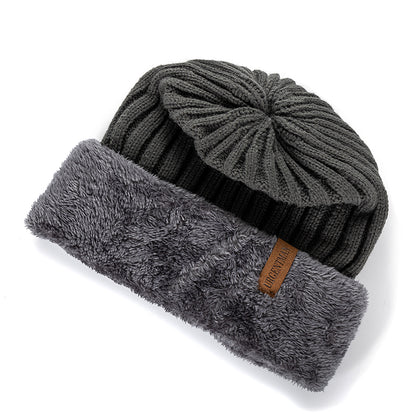 Warm Outdoor Knitted Hat, Stylish Beanie Hats For Men Women, New Unisex Thick Winter Hat Keep