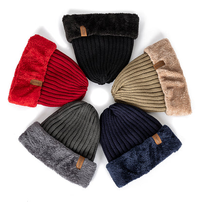 Warm Outdoor Knitted Hat, Stylish Beanie Hats For Men Women, New Unisex Thick Winter Hat Keep