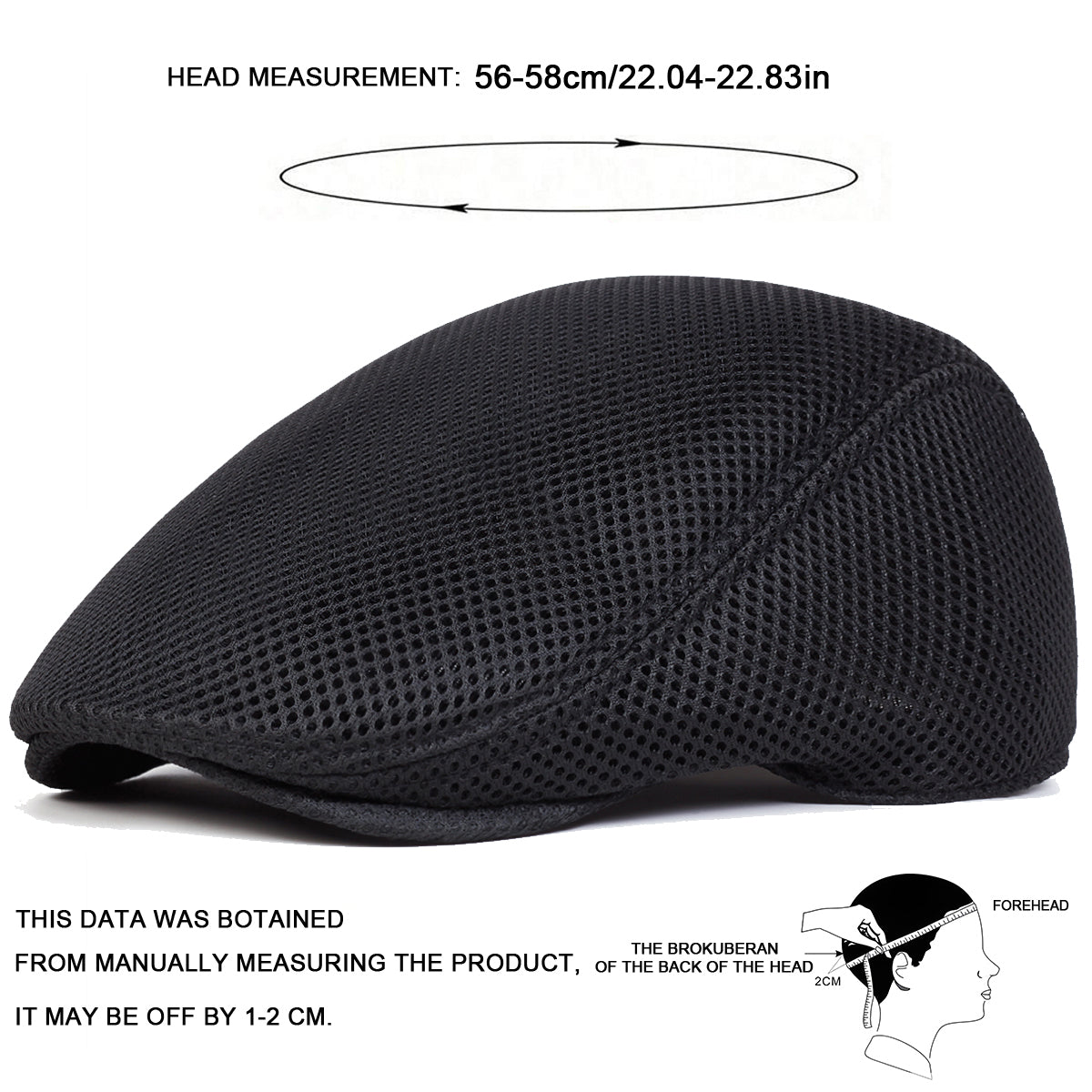 British Painters Hats Spring And Summer Hip Hop Berets Mesh Cap Men Mesh Breathability Newsboy Caps