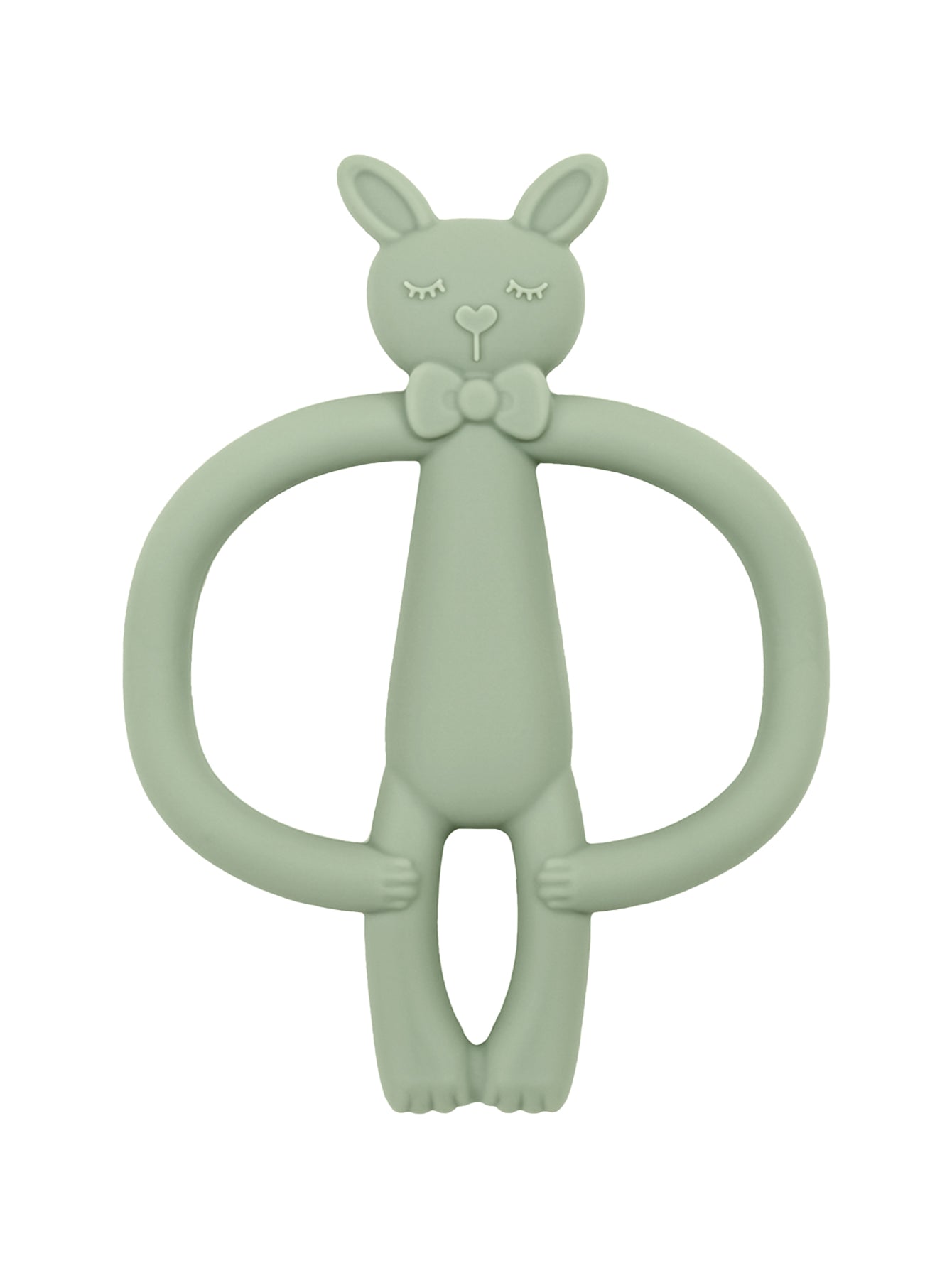 Toys Teething Infant Chewing Toy, Color Kids Silicone Teether, Gifts Newborn Cartoon Rabbit Teether
