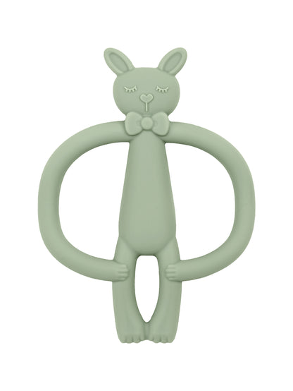 Toys Teething Infant Chewing Toy, Color Kids Silicone Teether, Gifts Newborn Cartoon Rabbit Teether