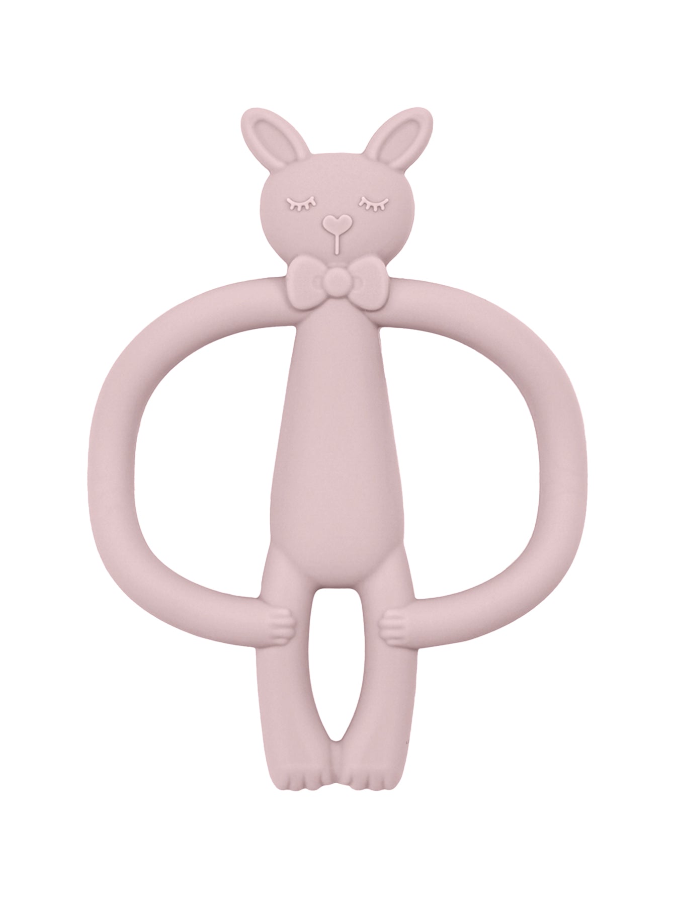 Toys Teething Infant Chewing Toy, Color Kids Silicone Teether, Gifts Newborn Cartoon Rabbit Teether