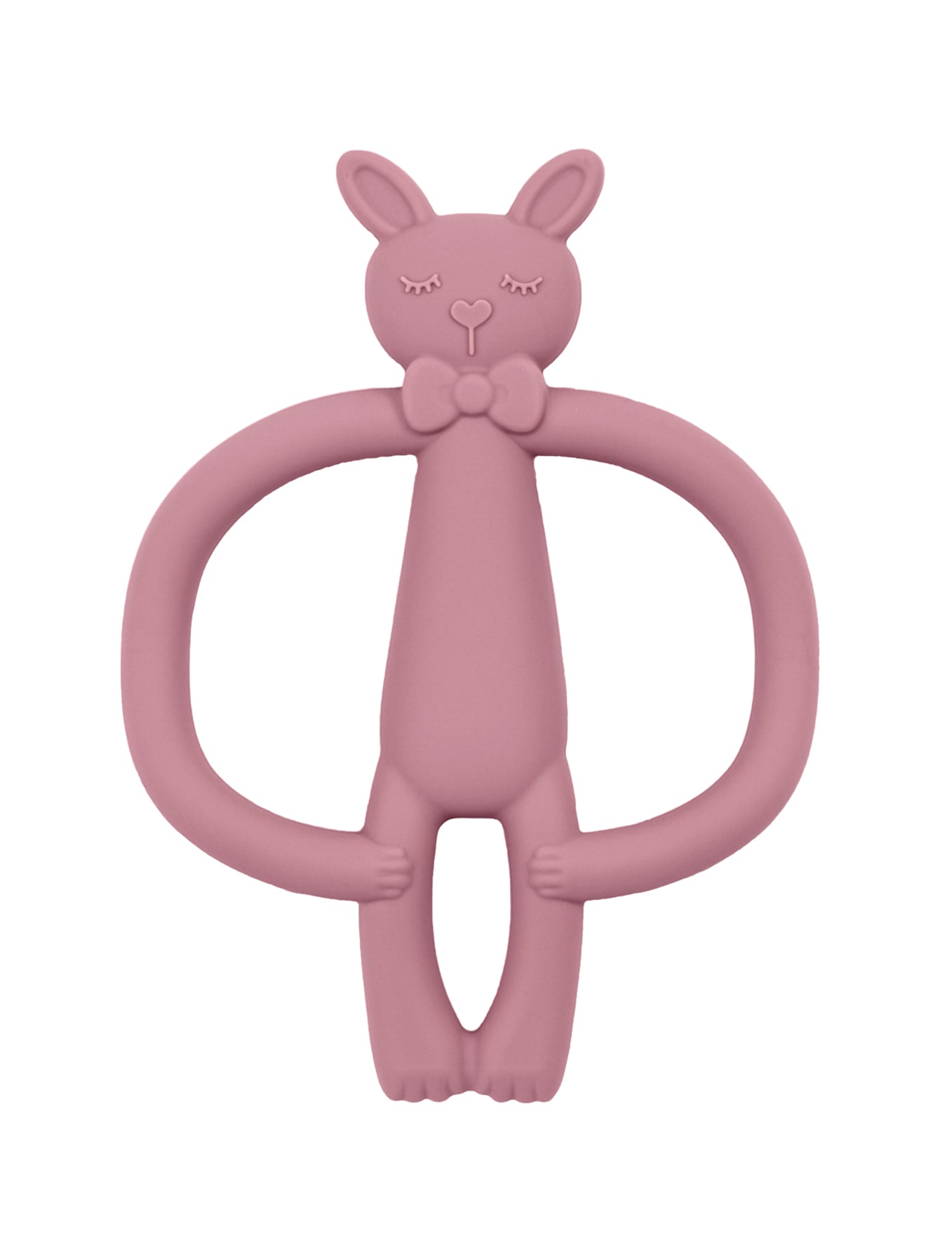 Toys Teething Infant Chewing Toy, Color Kids Silicone Teether, Gifts Newborn Cartoon Rabbit Teether