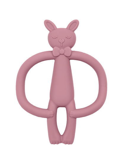 Toys Teething Infant Chewing Toy, Color Kids Silicone Teether, Gifts Newborn Cartoon Rabbit Teether