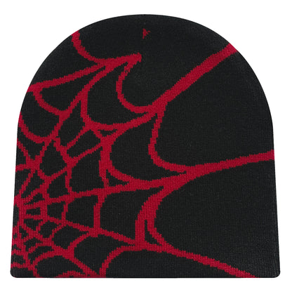 Four Seasons Spider Web Men And Women Universal Knit Hat Outdoor Sports Fashion Hat Riding Style Be 4