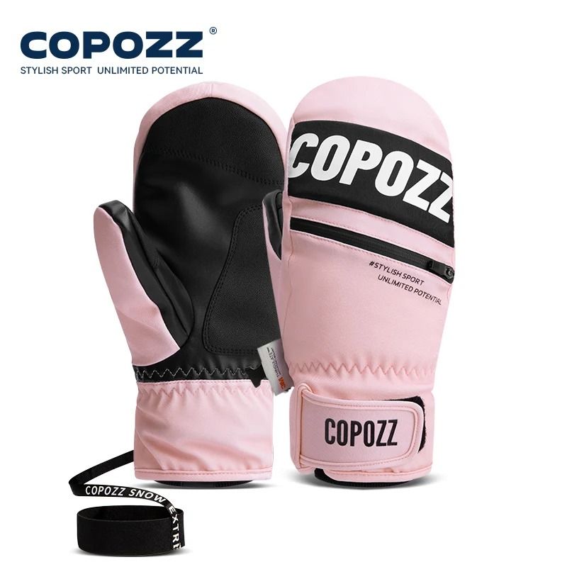 Thermal Waterproof Winter Ski Mittens With 3M Insulation 11