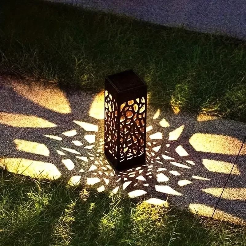 Solar LED Decorative Garden Stake Lights Set 3