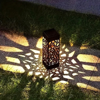Solar LED Decorative Garden Stake Lights Set 3
