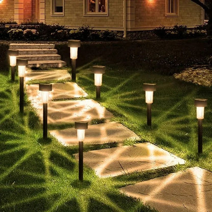 Solar Tube Pathway Lights Set