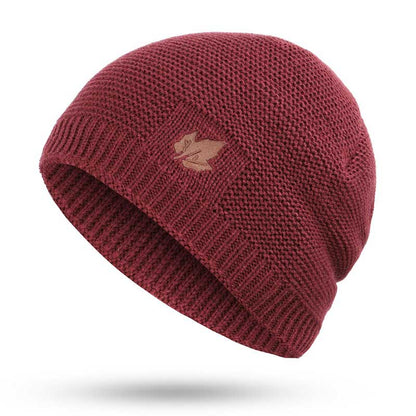Outdoor Warm Thickening Plus Velvet Loose Caps New Winter Knit Hats For Men And Women 8
