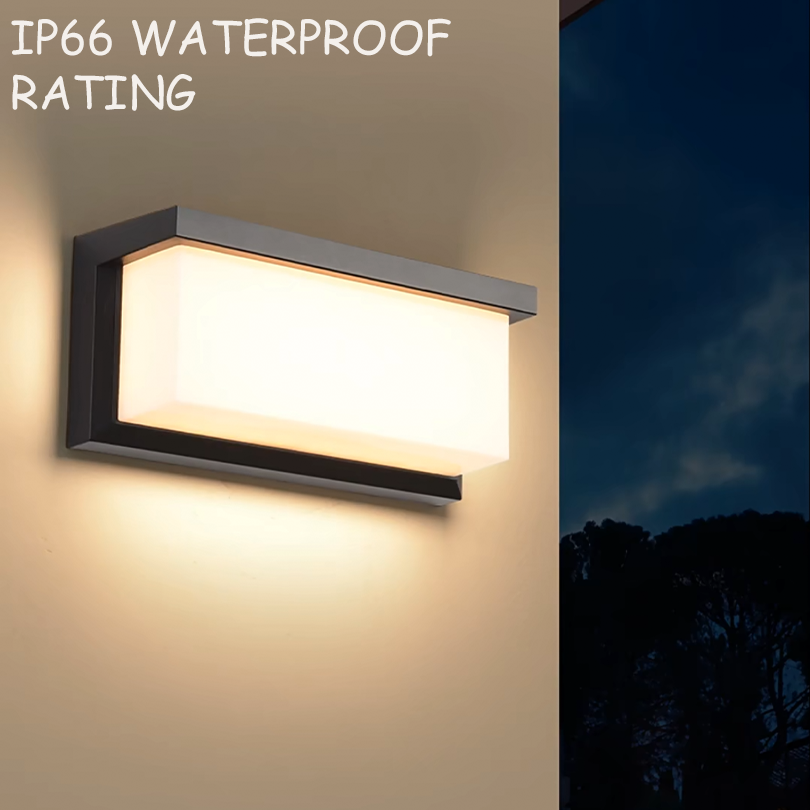 Waterproof Outdoor LED, Garden Lights, LED Outdoor Wall Light, Radar Motion Sensor Balcony Lamp