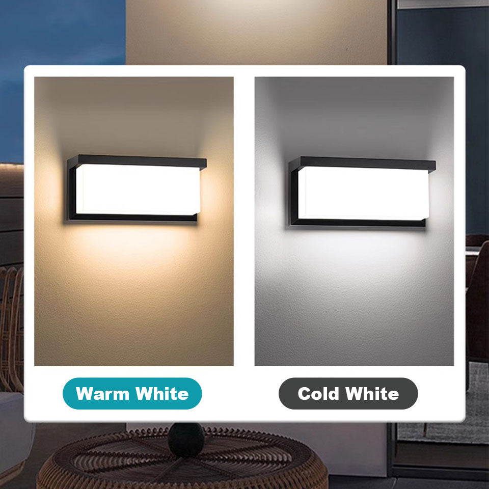 Waterproof Outdoor LED, Garden Lights, LED Outdoor Wall Light, Radar Motion Sensor Balcony Lamp