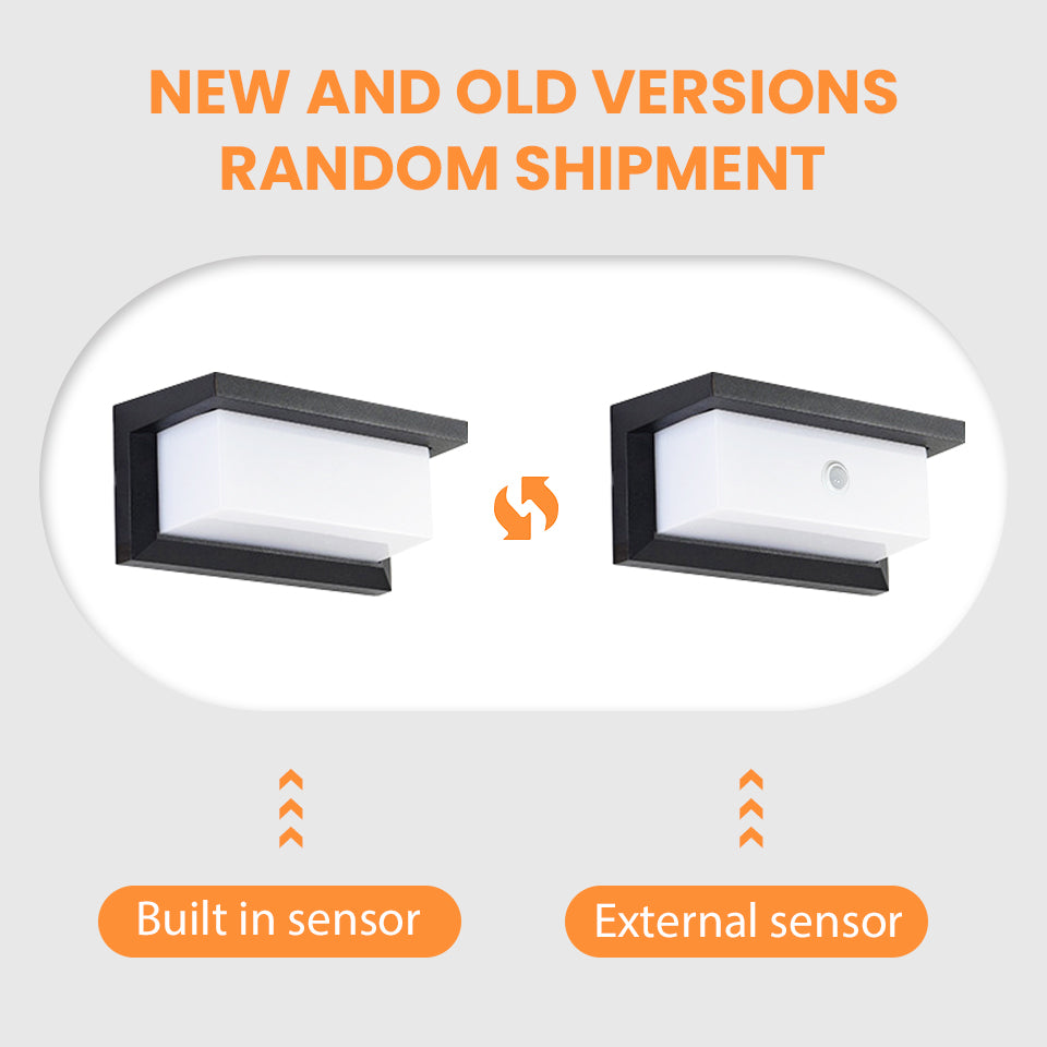 Waterproof Outdoor LED, Garden Lights, LED Outdoor Wall Light, Radar Motion Sensor Balcony Lamp