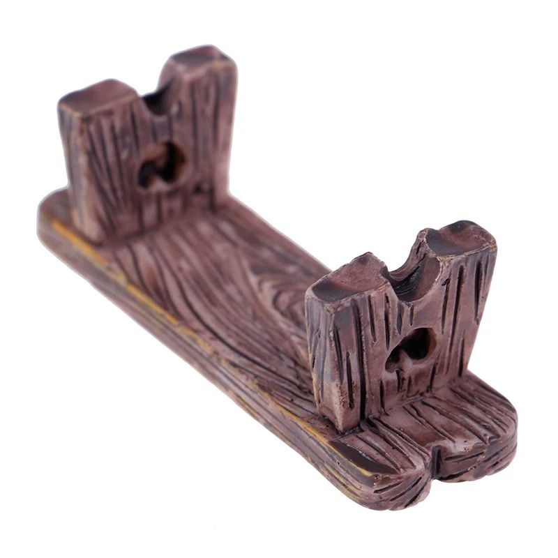 Mini Wooden Bench Set For Fairy Garden And Dollhouse Decoration 5