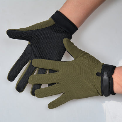 Lightweight Breathable Man Tactical Gloves Full Finger Gloves Women Riding Summer Fishing Non Slip  3