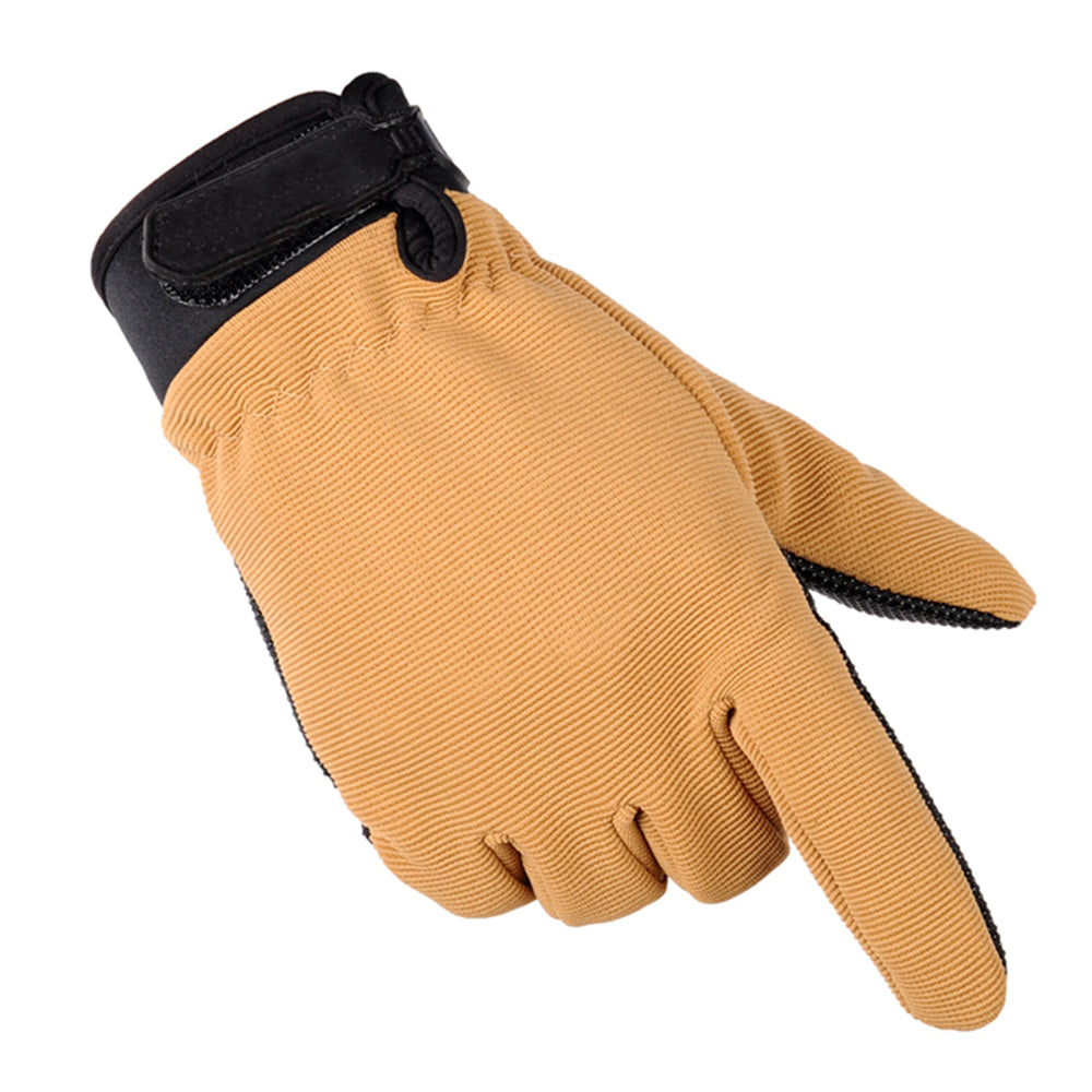 Lightweight Breathable Man Tactical Gloves Full Finger Gloves Women Riding Summer Fishing Non Slip  7