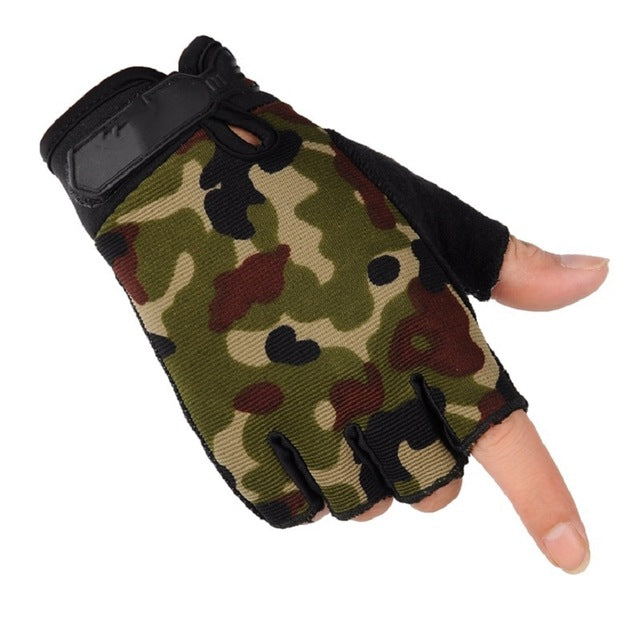 Lightweight Breathable Man Tactical Gloves Full Finger Gloves Women Riding Summer Fishing Non Slip  11