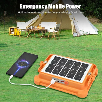 Portable Solar Rechargeable Camping Work Light 3