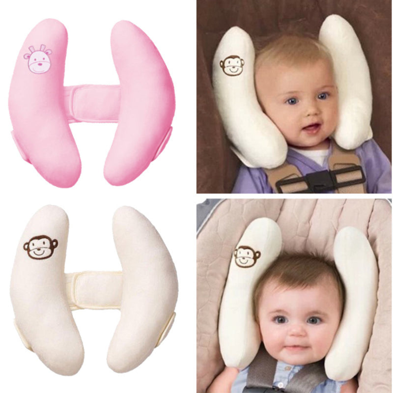 Banana Car Seat Head Protector, Baby Stroller Sleeping Neck Support Pillow, Infant Stroller Neck Pillow, Cartoon Flower