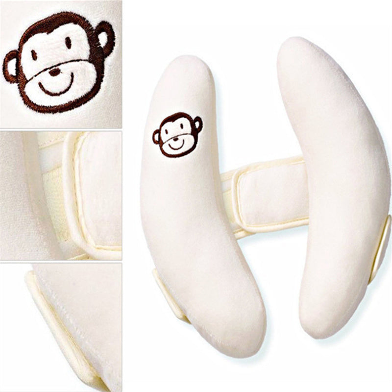 Banana Car Seat Head Protector, Baby Stroller Sleeping Neck Support Pillow, Infant Stroller Neck Pillow, Cartoon Flower