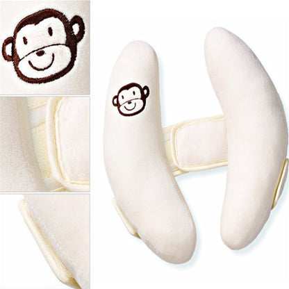 Banana Car Seat Head Protector, Baby Stroller Sleeping Neck Support Pillow, Infant Stroller Neck Pillow, Cartoon Flower