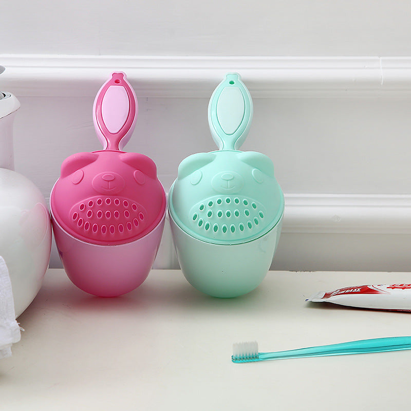 Toddle Shampoo Cup Children, Cute Cartoon Baby Bath Caps, Kids Bath Tool, Child Washing Hair Cup, Bathing Bailer Baby