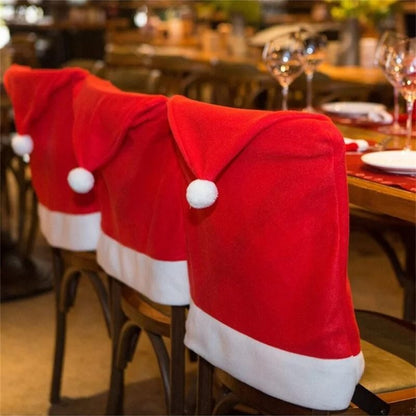 Christmas Chair Covers Festive Holiday Decorations For Home And Party 5