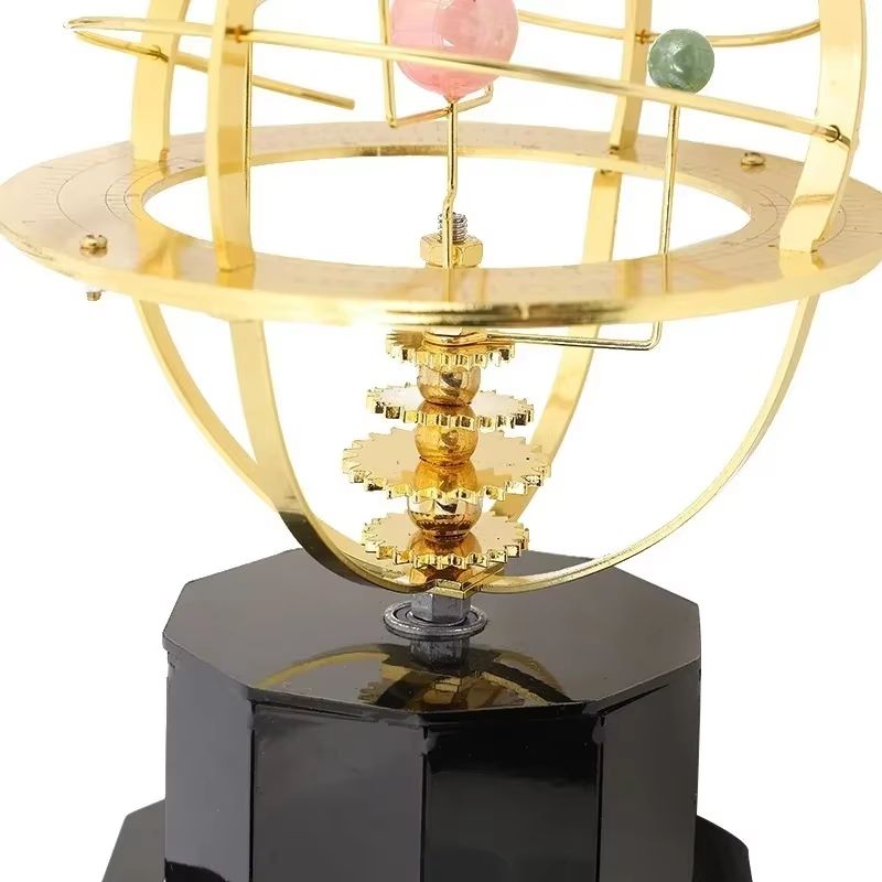 Grand Orrery Metal Mechanical Solar System Model Decoration 2