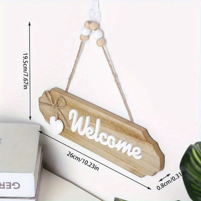 Vintage Welcome Hanging Sign 4