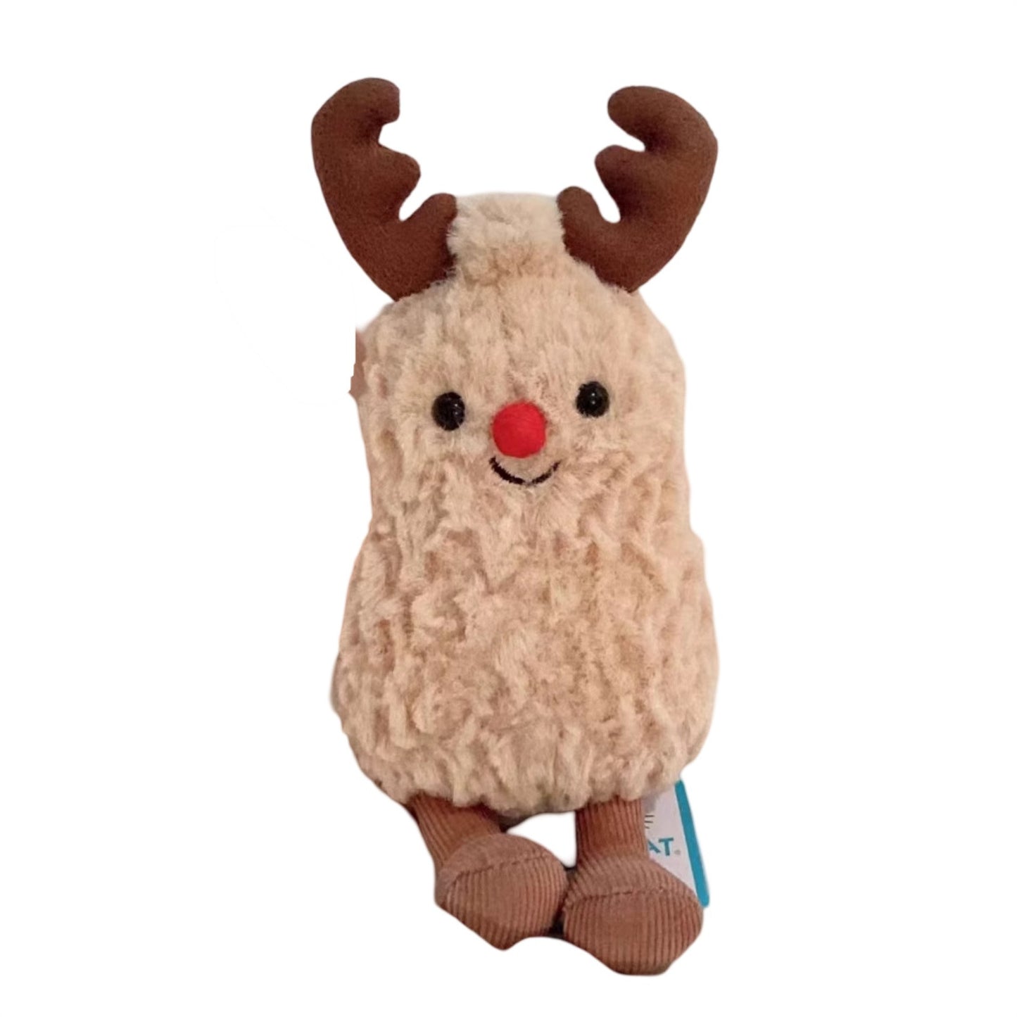 Deer Peanut Ornament Kawaii Mini Figure Enchanting Cartoon Doll Perfect Holiday Christmas Gift For  2