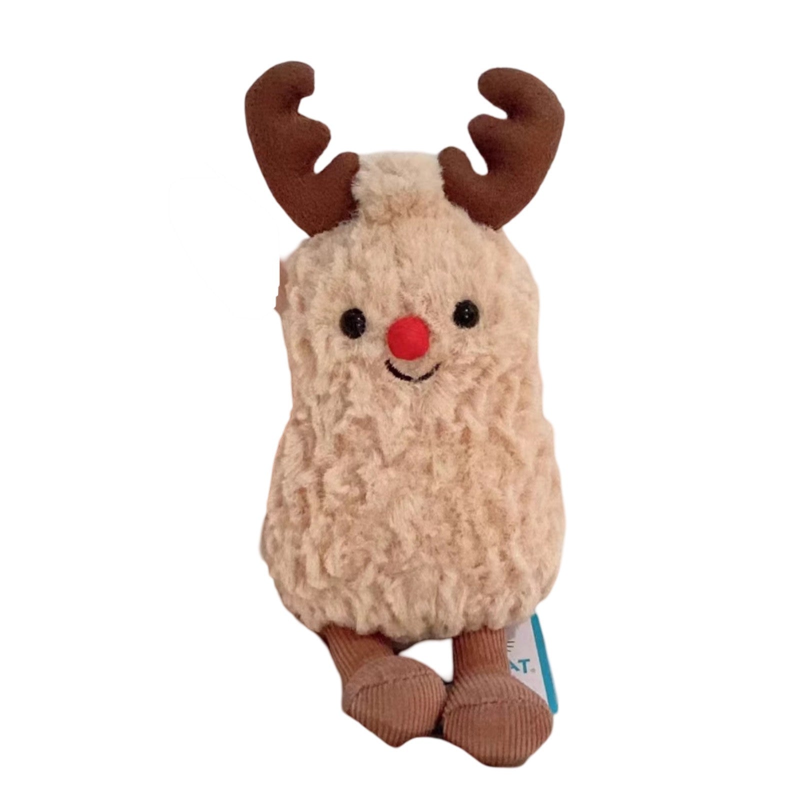 Deer Peanut Ornament Kawaii Mini Figure Enchanting Cartoon Doll Perfect Holiday Christmas Gift For  2