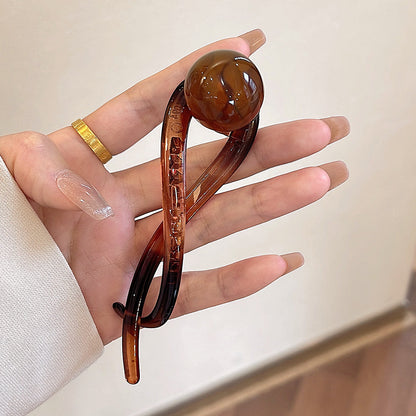 Twist Hair Clips Hairpins Twisted Hollow New Fashion Barrettes Retro S Shape Ponytail Elegant Shark