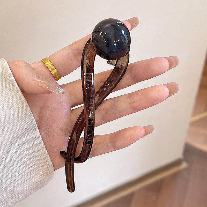 Twist Hair Clips Hairpins Twisted Hollow New Fashion Barrettes Retro S Shape Ponytail Elegant Shark