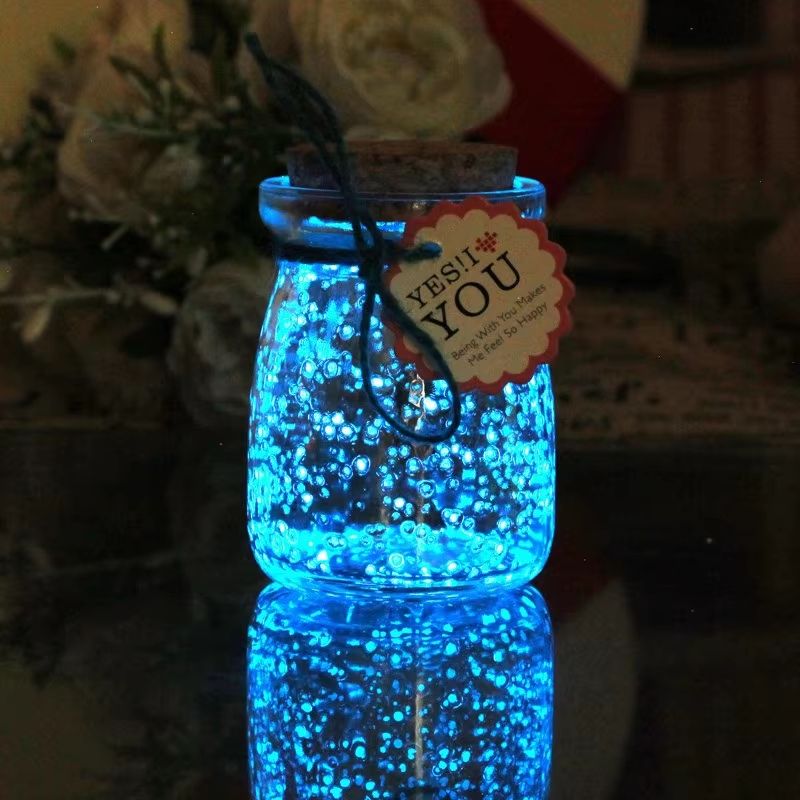 Luminous Particles Sand  Colorful Fluorescent Glow Powder For DIY Home  Party Deco 2