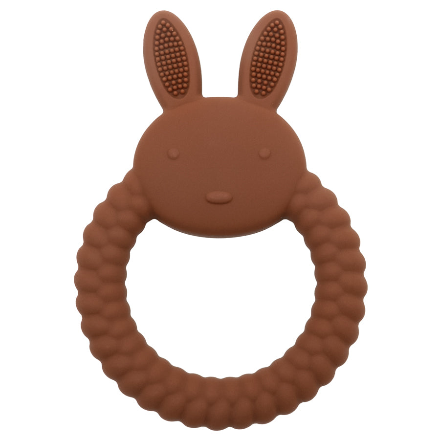 BPA Free Cartoon Rabbit Baby Teether Silicone Toy Health Molar Chewing Nursing Teething Gifts Baby  5