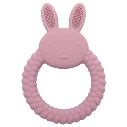 BPA Free Cartoon Rabbit Baby Teether Silicone Toy Health Molar Chewing Nursing Teething Gifts Baby  6