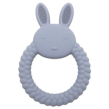 BPA Free Cartoon Rabbit Baby Teether Silicone Toy Health Molar Chewing Nursing Teething Gifts Baby  7