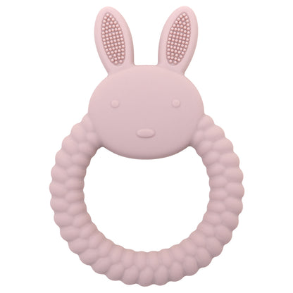 BPA Free Cartoon Rabbit Baby Teether Silicone Toy Health Molar Chewing Nursing Teething Gifts Baby  8