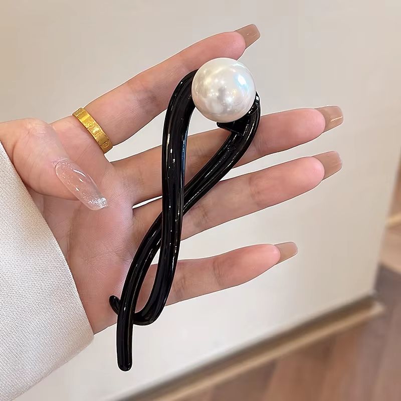 Twist Hair Clips Hairpins Twisted Hollow New Fashion Barrettes Retro S Shape Ponytail Elegant Shark 10