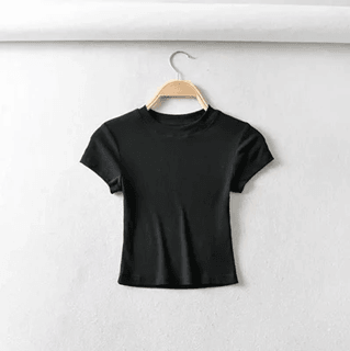 SummerFit Slim Crop T Shirt For Women 3