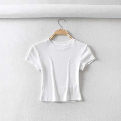 SummerFit Slim Crop T Shirt For Women 5