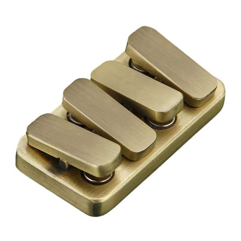 Magnetic Metal Fidget Slider Push Card  Premium EDC Desk Toy 9