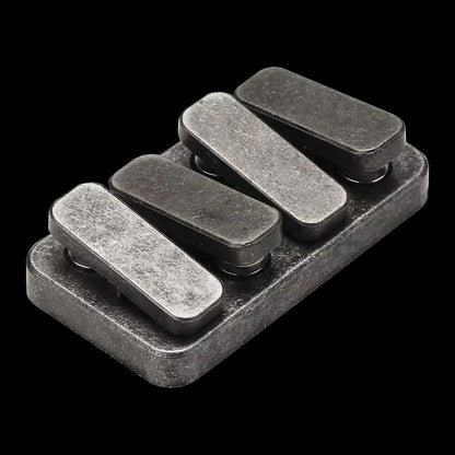 Magnetic Metal Fidget Slider Push Card  Premium EDC Desk Toy 8