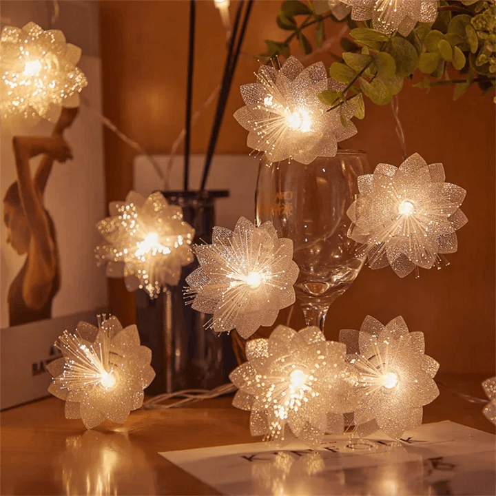 AuroraGlow Fiber Optic Fairy Light Garland 3