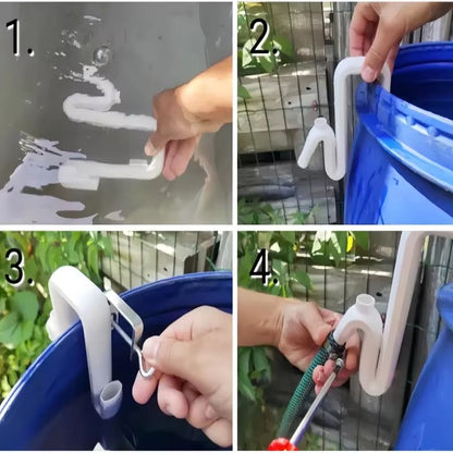 Rainwater Transfer  Overflow Kit  SelfPriming Siphon Hose Set 5