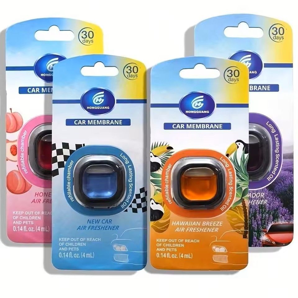Essential Oil Car Air Freshener Clip – Long-Lasting, Odor Eliminator