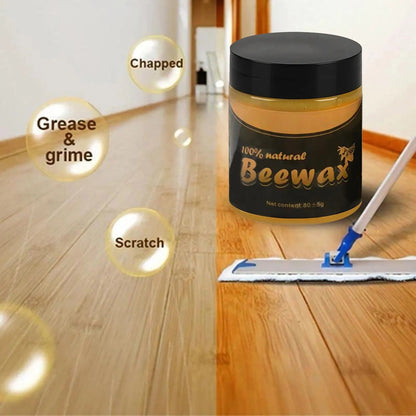 Natural Thrive Wood Furniture Wax Premium Beeswax Furniture Polish  Complete Wood Care Solution 3